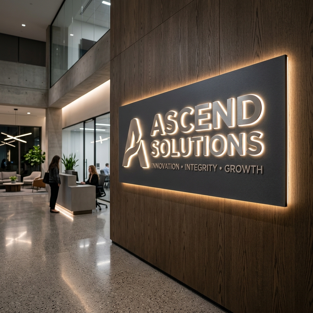 Acrylic signage board printing Mumbai — Akritti Advertising